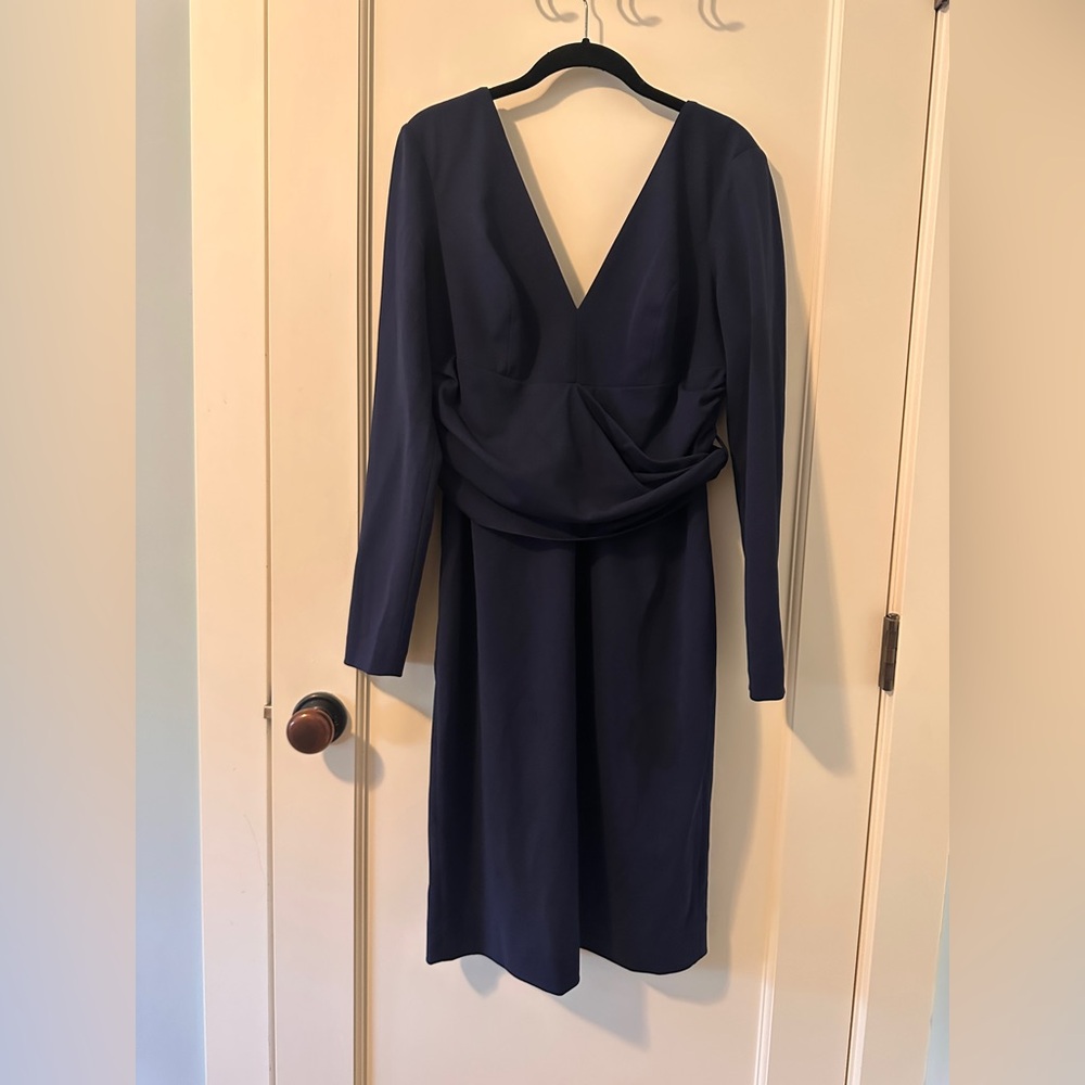 Dress the Population navy blue dress